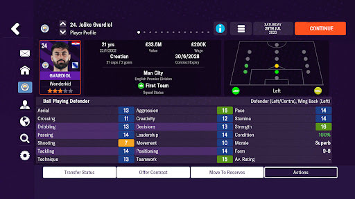 Football Manager Mobile 2024 MOD version