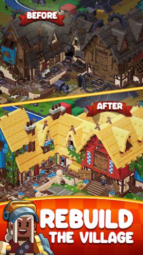 Medieval Merge bản mod vô hạn tiền vàng
