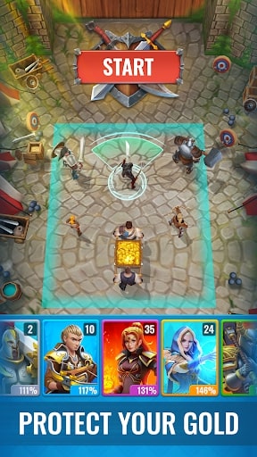 Raid & Rush MOD Bất tử