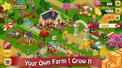 Offline farming game