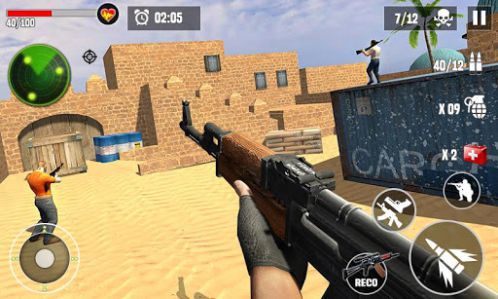 Shooting game Anti-Terrorist Shooting Mission 2020