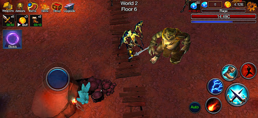 Bản Dungeon Clash - Survivor RPG APK