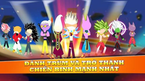 Trải nghiệm siêu saiyan trong Stick Super Fight
