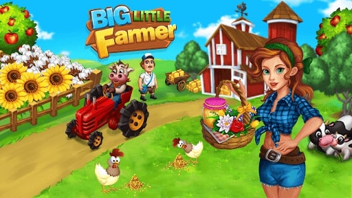 Bản MOD Nông trại Vui Big Farmer full kim cương