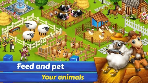Nông trại Vui MOD mở khóa full tiền