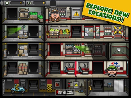 Download free Bob The Robber 4 mod money for mobile
