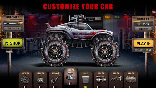 File APK Zombie Hill Racing PRO - Climb