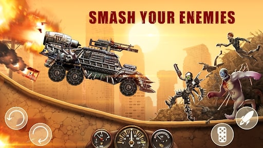 Bản MOD Zombie Hill Racing PRO - Climb