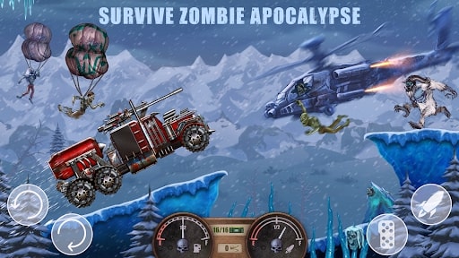 Zombie Hill Racing PRO - Climb tại ApkUnlimit