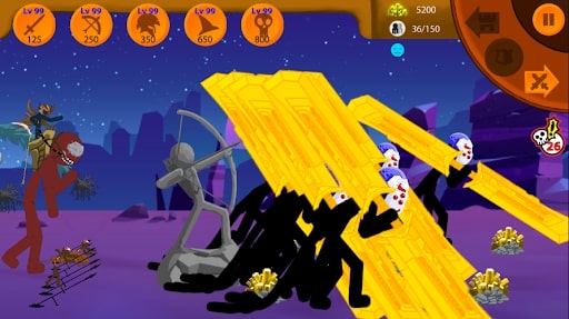 Stickman War : Defense Battle ApkUnlimit
