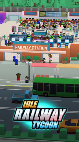 Idle Railway Tycoon trải nghiệm thương trường