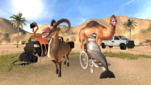 Goat Simulator Payday - Trò chơi cướp đường phố