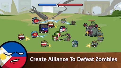 Countryballs - Zombie Attack MOD version