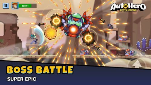 Auto Hero càn quét quái vật