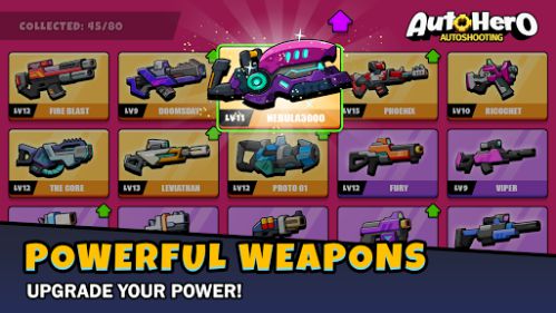 Auto Hero kho súng đồ sộ