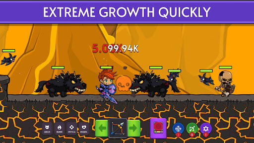 Knight Hero Adventure idle RPG MOD unlimited health God Mode