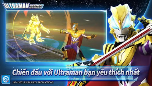 UltramanFighting Heroes tiêu diệt quái thú
