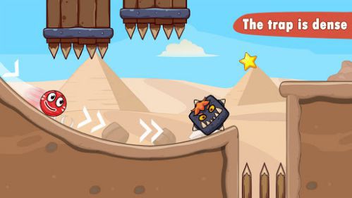Red Ball Roller adventure journey