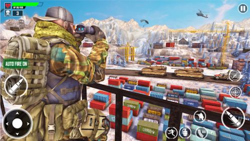Free Cover Fighting Game sniper shooter