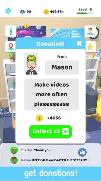 Idle Streamer Unlimited Money MOD