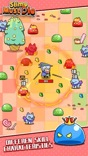 Slime Must Die MOD full kim cương
