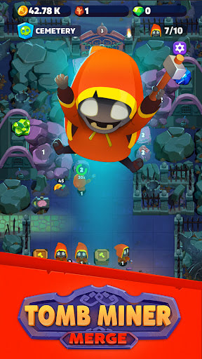 Tomb Miner - Idle Merge Phiên Bản MOD