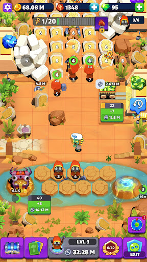 Tomb Miner - Idle Merge Bản Cài Đặt APK