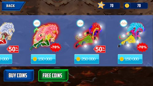 Devil Fighter Dragon X character evolution