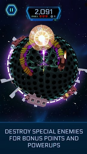 Download Galaxy Swirl: Hexa Endless Run APK