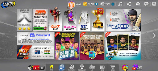 World Cricket Championship 3 MOD Unlimited Money