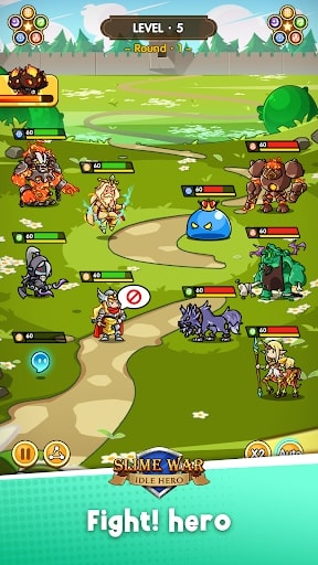 Slime War: Idle Hero at ApkUnlimit