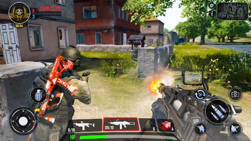 First-person experience in FPS Encounter Strike