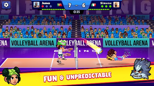 Volleyball Arena MOD tại ApkUnlimit