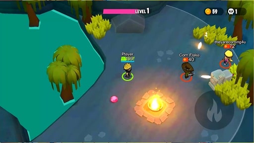 Top Guns.io MOD mở khóa vàng