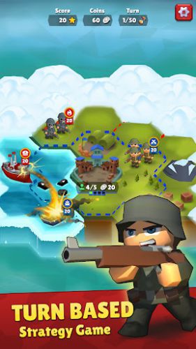 War Hex Army battle & tactics – Tactical shooter game
