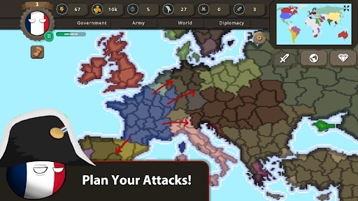 Download Countryballs at War MOD at ApkUnlimit