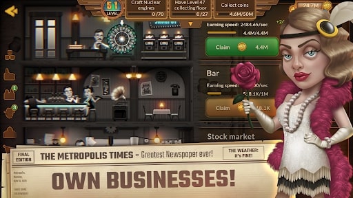 Metropolis: Idle Miner Tycoon APK version