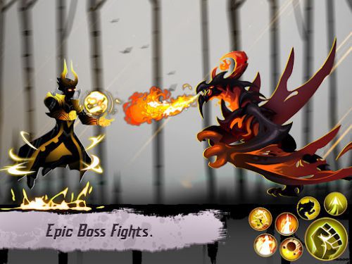 Stickman Warrior Fighting Game – Dark Warrior Battle Game