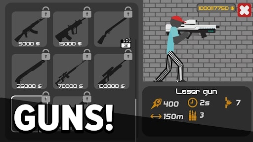 Stickman 5: Parkour Game title