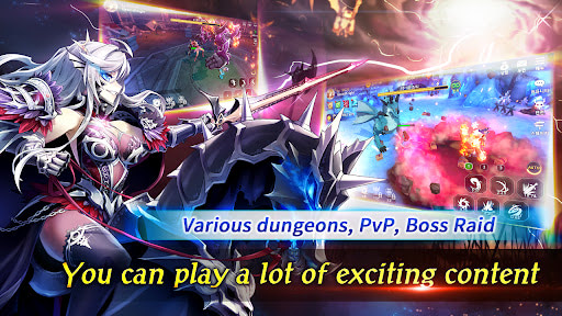 Queen's Knights - Slash IDLE MOD