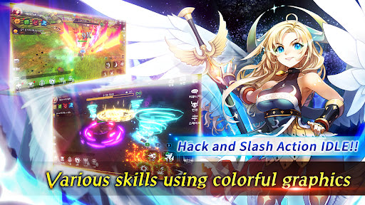 Queen's Knights - Slash IDLE at ApkUnlimit