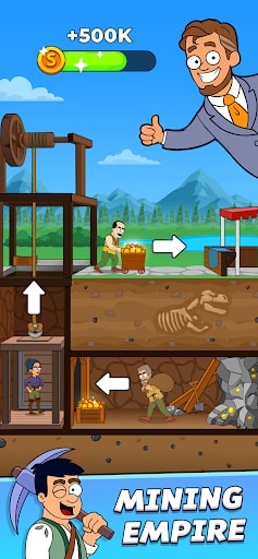 Mining Empire: Golden Tycoon ApkUnlimit