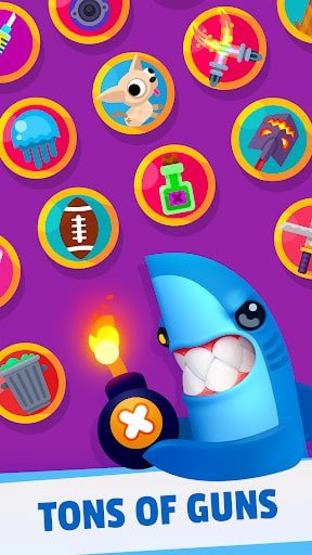 Ultimate Bowmasters MOD mở khóa toàn bộ