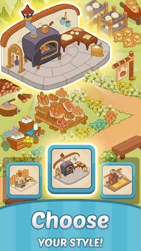 Merge Cartoon: Renovate Town MOD Version