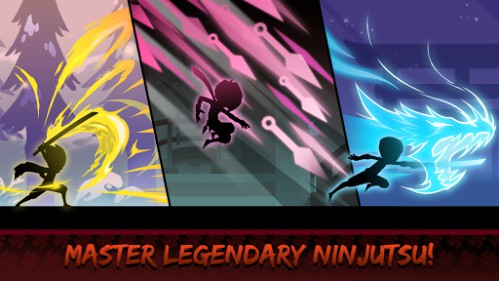 Ninja fighting game on Android
