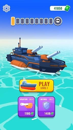Experience Sea Wars at ApkUnlimit
