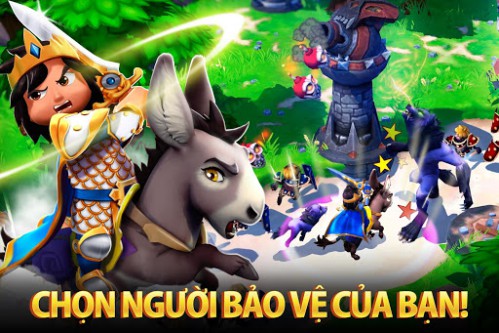 Trò chơi nhập vai hành động chiến thuật trên Android