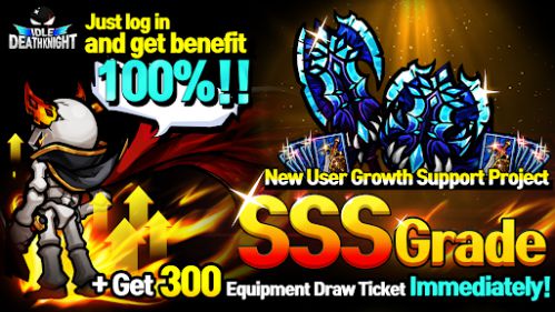 IDLE Death Knight - idle games kỵ sĩ bộ xương