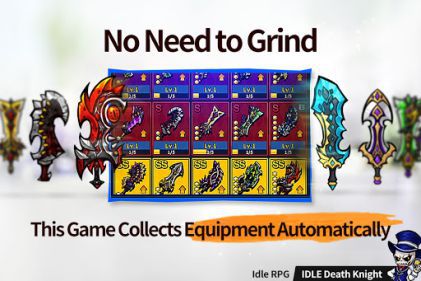 IDLE Death Knight - idle games trò chơi rảnh tay