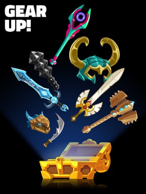 Hopeless Heroes: Tap Attack MOD exclusive to ApkUnlimit
